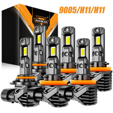 Kit de bombillas antiniebla LED AUXBEAM 9005 H11 H11 6500K CANBUS 1:1 alto bajo