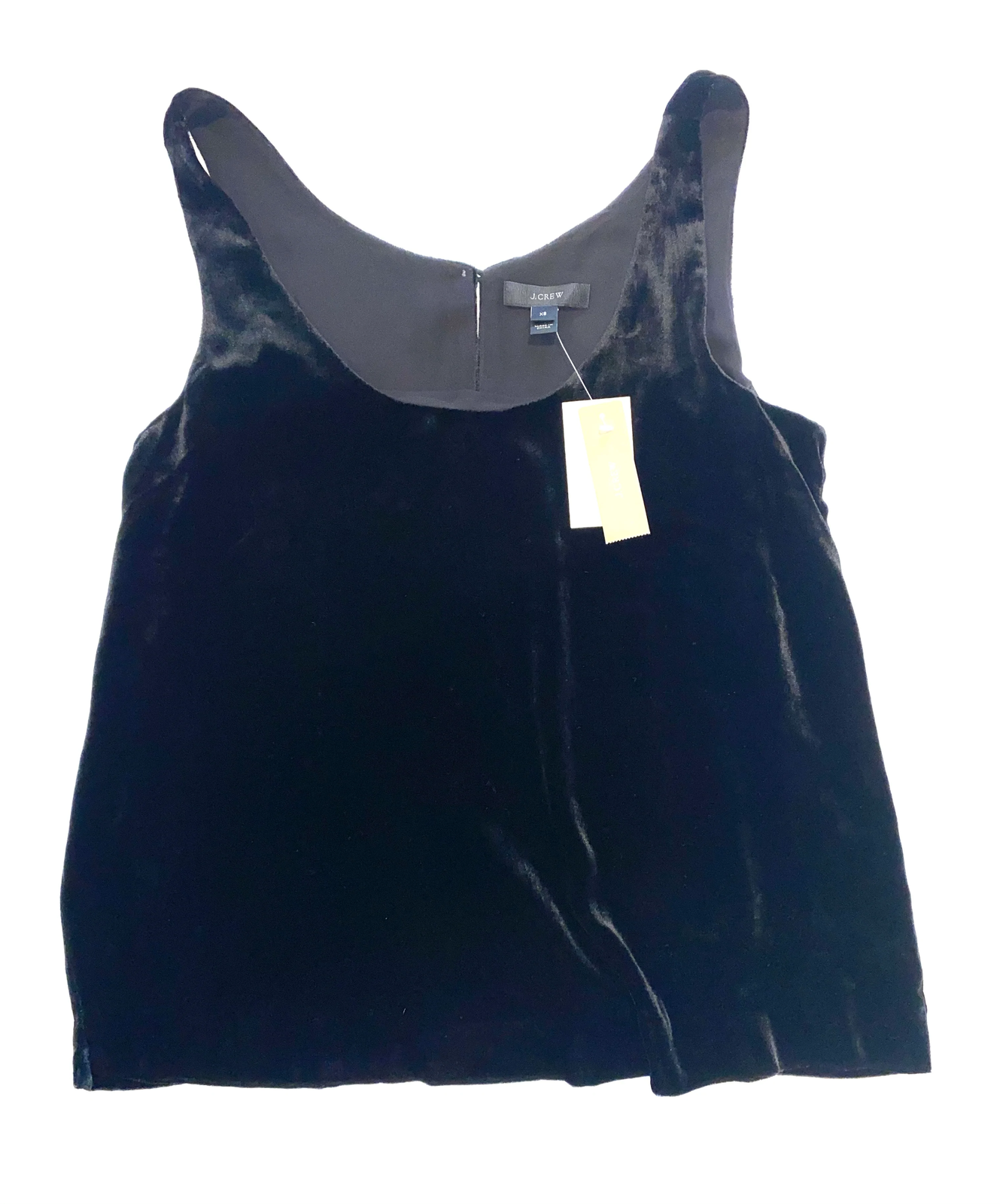 J Crew women’s velvet tank top with button XS NEW eBay