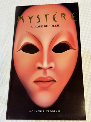 Mystere Cirque Du Soleil Souvenir Program | eBay