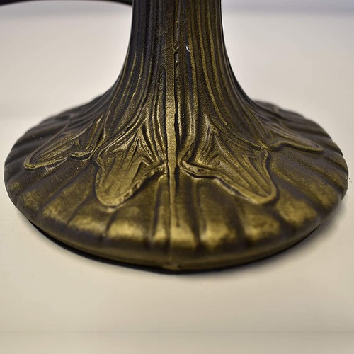 Tiffany Style Table Lamp Handcrafted Art Stained Glass Bedside Lamps Desk Light - Picture 33 of 34