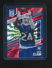 KAIIR ELAM 2022 PANINI ELITE ASPIRATIONS RED RC PARALLEL 157/499 #187
