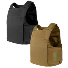 Condor 201091 LCS VANQUISH LT Plate Carrier Vest- Black or Coyote Brown