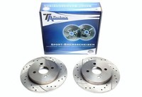 TA Technix Sport Bremsscheiben Satz Hinterachse Toyota Yaris