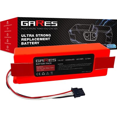 4,2Ah 14,4V Akku für Xiaomi Mi Robo Roborock S5 max S6 maxv pure S50 S51 S55 S65