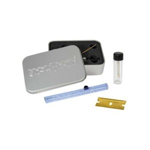 Carbon Ziehrohr Shiny Aus Karbon – Edles Schnupfrohr In Schwarz Gold - Foto 8