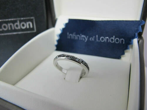 Anelli con diamanti in oro bianco 9 carati diamante