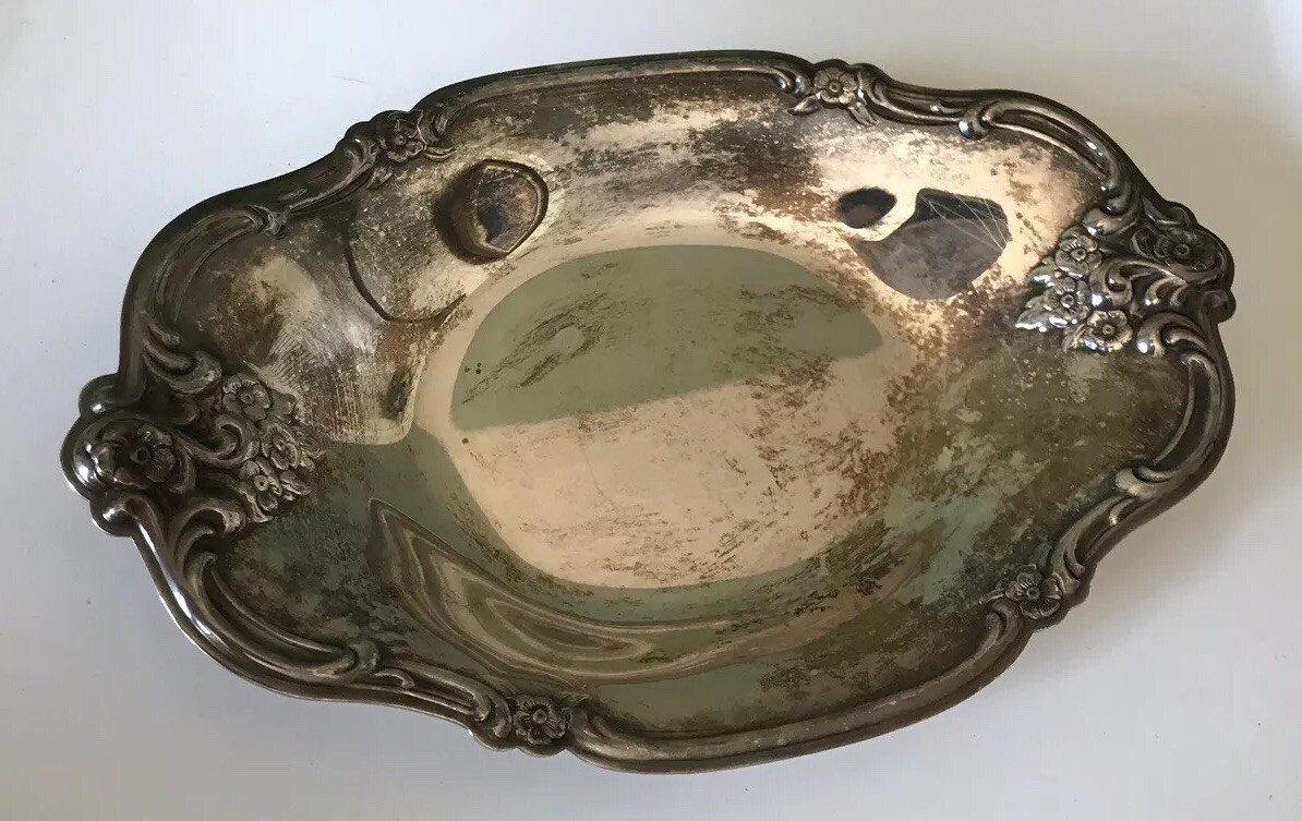 International Silver Company #448 Silver-Plate Candy Dish | eBay