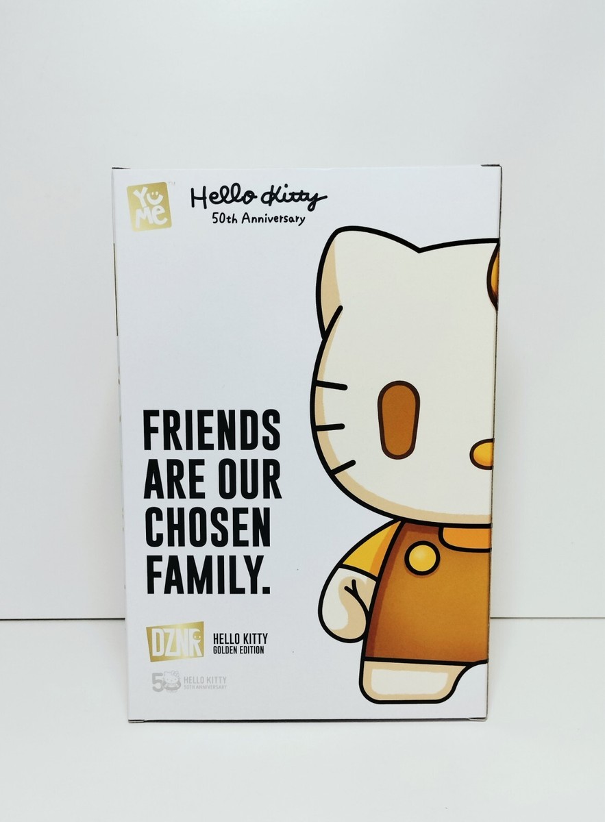 Hello Kitty 50th Anniversary Golden Edition Plush 17.5cm - DZNR