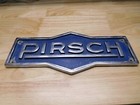 VINTAGE PETER PIRSCH FIRE TRUCK EMBLEM-BLUE BACKGROUND-MUST SEE! — photo 1