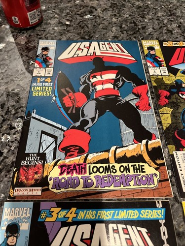 U.S.Agent 1st Series Complete Collection - 1-4 NICE SHAPE - Picture 2 of 5