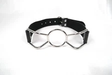 O-ring Gag Open Mouth Gag Harness Bondage  Spider Gag Deep Throat