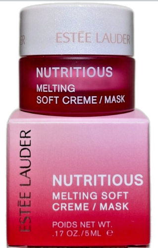 Estee Lauder : Nutritious Melting Soft Creme / Mask - 0.17