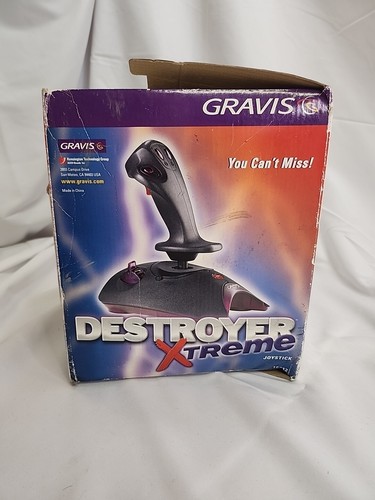 Gravis Destroyer Xtreme Joystick Model # 10512 Kensington Technology for PC - Picture 4 of 13