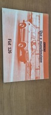 LIBRETTO USO E MANUTENZIONE FIAT 126