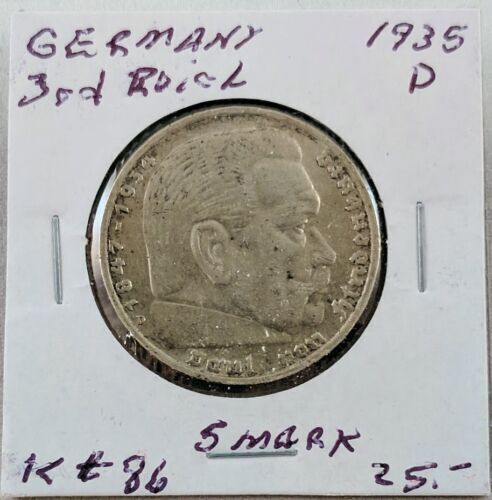 Nazi Germany Silver Coin and Swastika Stamp MNH Set WW2 Nazi Germany Silver Coin and Swastika Stamp MNH Set WW2