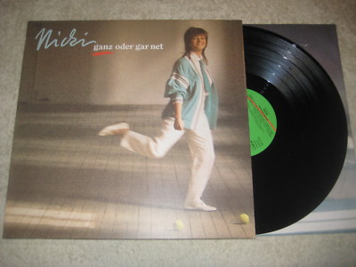 Nicki - Ganz oder gar net    Vinyl LP Club Edition 
