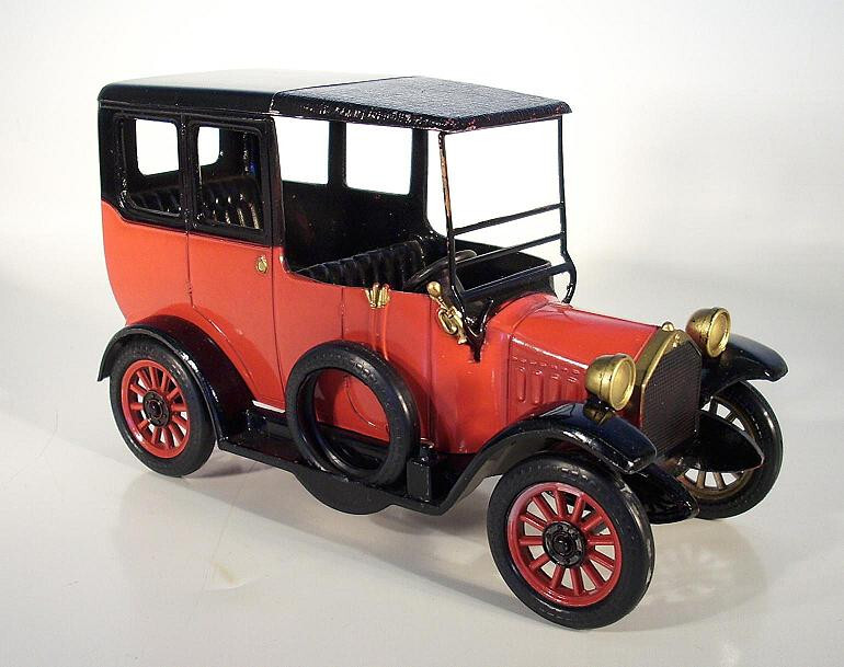 MITSUBISHI MODEL-A 1917 ミニチュアモデル Made in Japan Mitsubishi Model A 1917 Oldtimer Metall 15cm #3534
