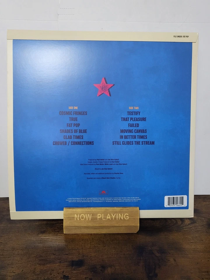 PAUL WELLER-FAT POP VOL 1, RED VINYL LP, LTD EDITION, NM/NM/ 2021 - Image 4 of 4