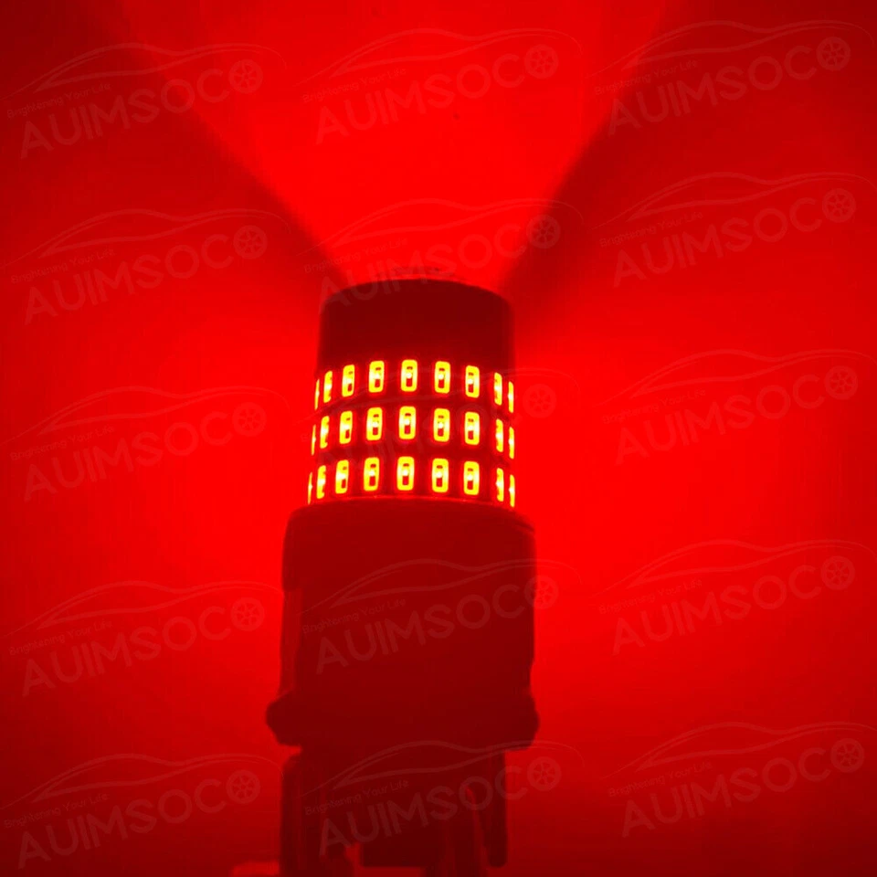 For Ford E-350 Super Duty 1999-2022 3157 LED Back Up Reverse Lights Bulbs RED - Image 2 of 4