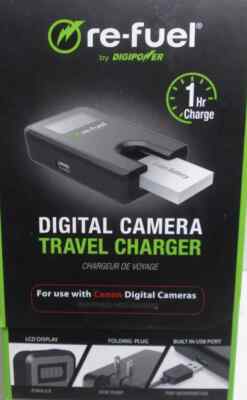 Digipower -  Camera Charger for Canon Batteries (NB4L, NB6L, NB8L)