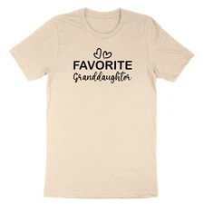 Favorite Granddaughter Shirt Grandmas Favorite Grandchild Family Reunion T-shirt