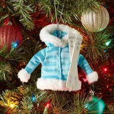 New  Fabric Ski Jacket and Skis Christmas Tree Ornament - Wondershop