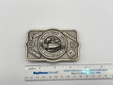 Vintage 1983 Siskiyou Minnesota Snowmobilers Assoc. Ski-Doo Yamaha Belt Buckle