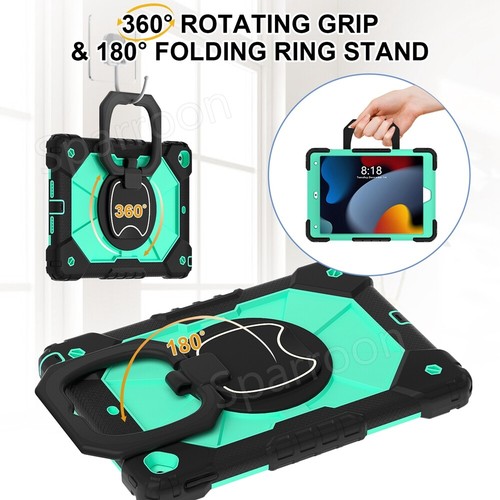 Shockproof Heavy Duty Hard Case for iPad 5/6/7/8/9/10th Gen Air 4 5 Pro 11 2024 - Picture 93 of 126