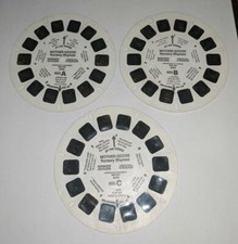 MOTHER GOOSE NURSERY RHYMES View-Master Reel RARE HTF SET OF 3 REELS A B C 2006