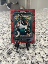 2022 Panini Prizm - Red Sparkle Prizm #137 Tony Boselli. SSP Jaguars 