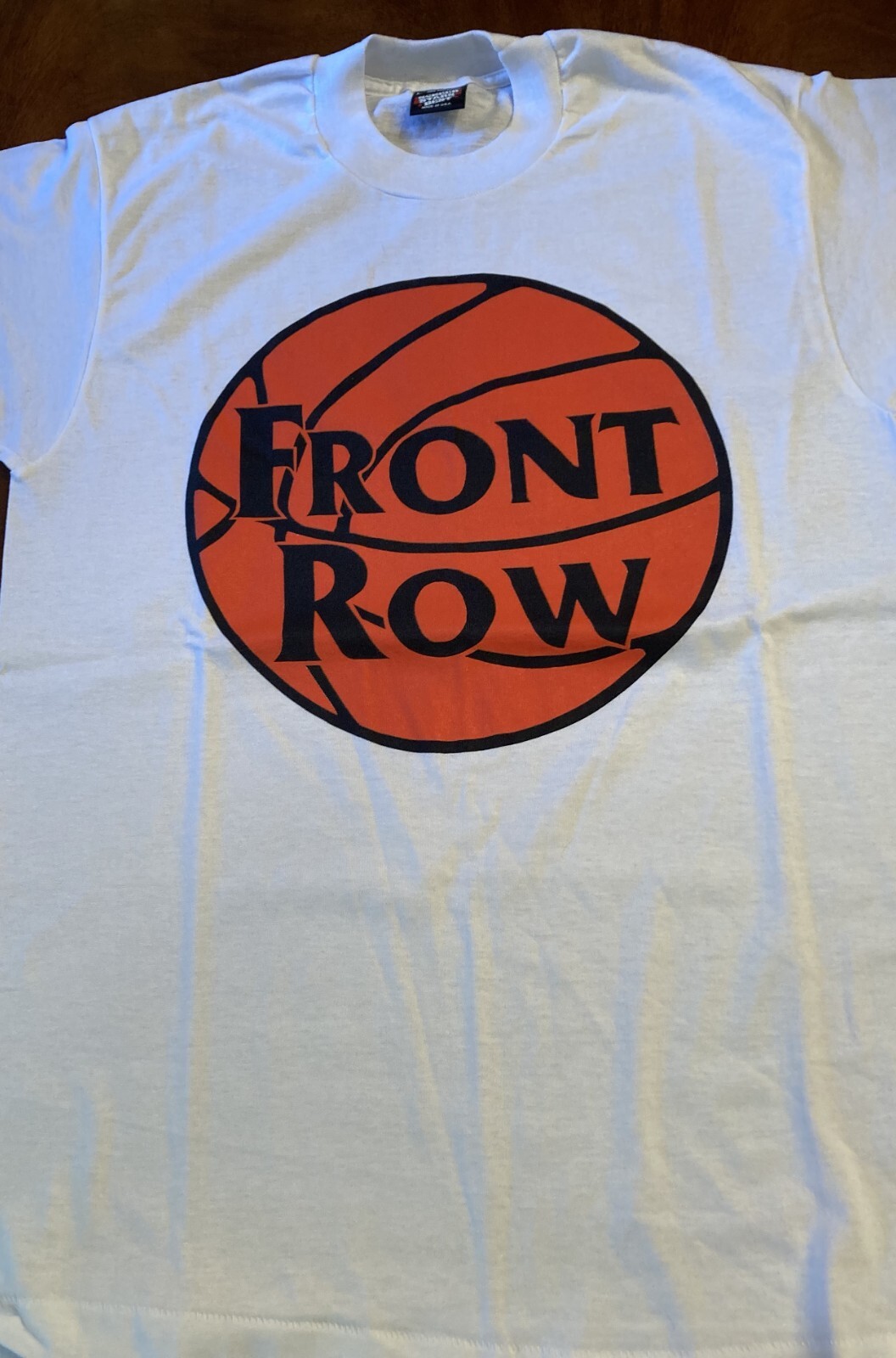 T shirt produttore di carte sportive prima fila taglia large