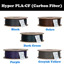 Creality 3D Printer Hyper PLA Carbon Fiber Filament with 300mm/s High-Speed