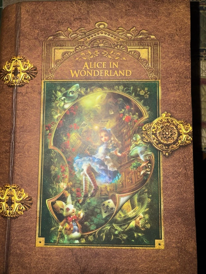 Masterpieces Down The Rabbit Hole Alice in Wonderland 1000 Pc Puzzle Book Box - Image 4 of 4