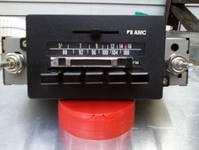 Amc Radio Amfm Stereo Big Face 74-84 American Motors Many Models A- Mark Logo