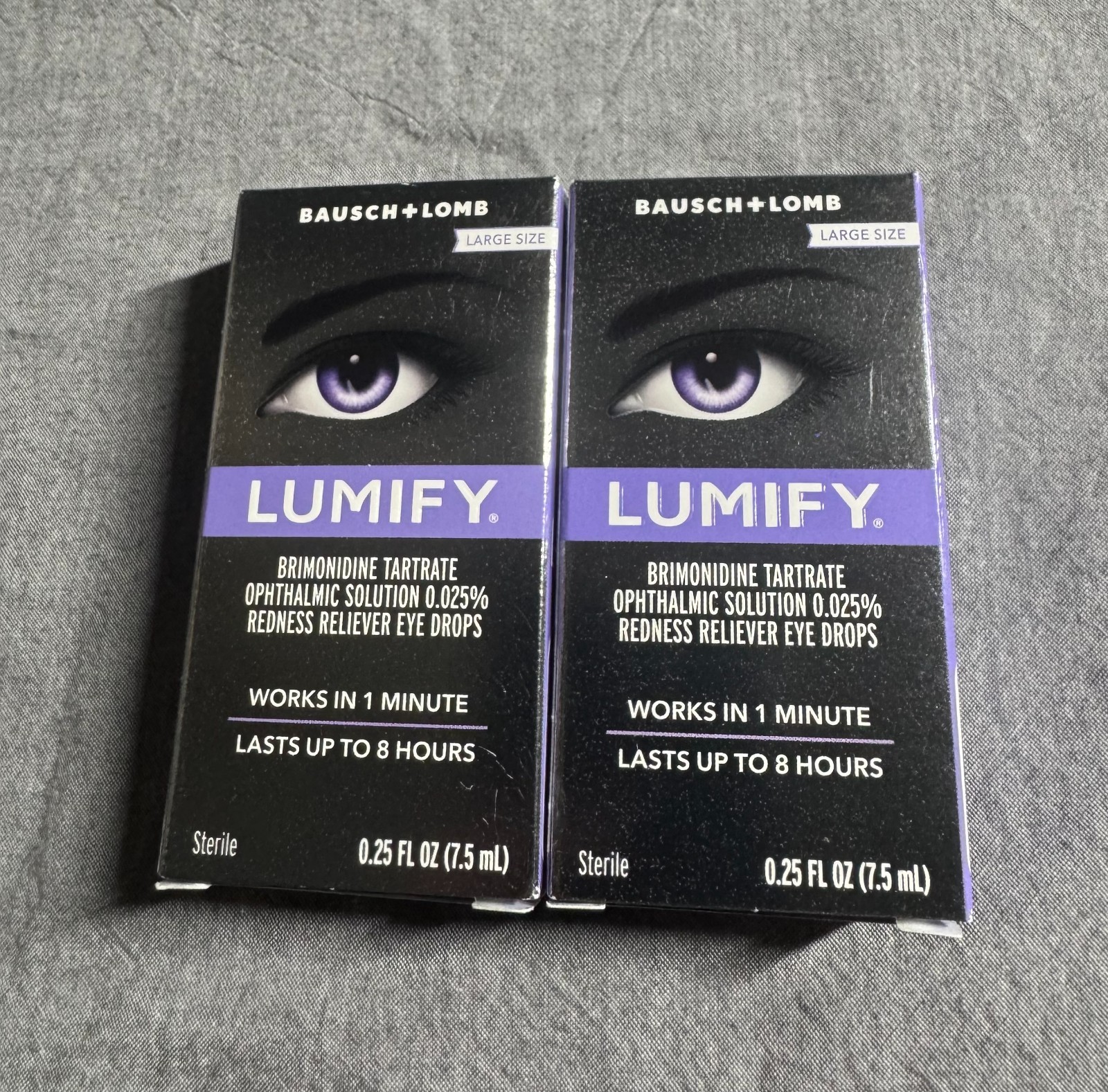 2 Pack Bundle 0.25oz 7.5ml Ea Brand New Sealed
