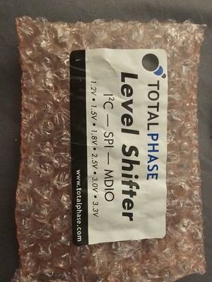 Total Phase TP240610 I2C/SPI Level Shifter Board with Ribbon Cables