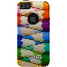 OtterBox Commuter for Apple iPhone Pick Model Rainbow Colored Pencils