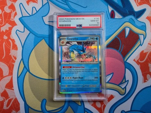 Gyarados - 2023 Pokemon Scarlet & Violet — 151 Mew #130/165 - PSA 10 💎