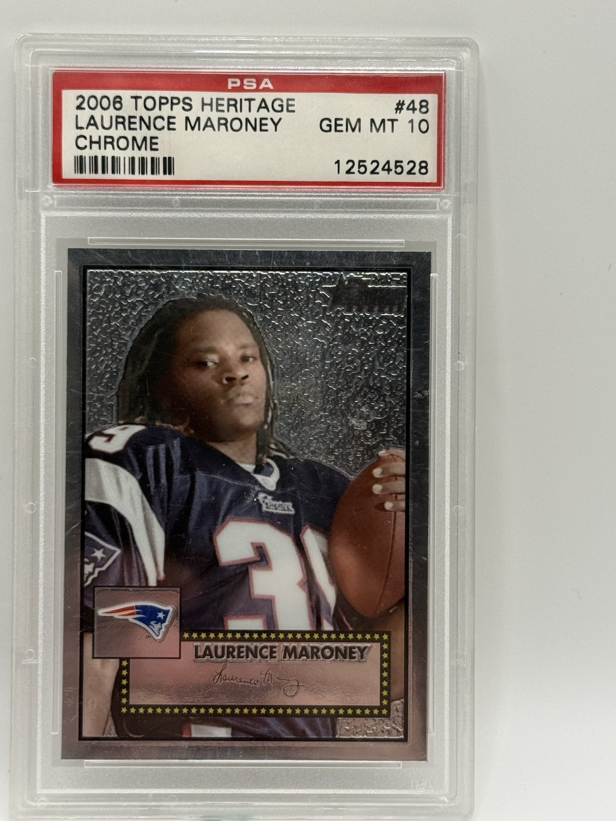 Laurence Maroney Topps Heritage Chrome #THC48 Base