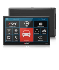 XGODY 7 Inch Truck GPS Navigation for Car with Bluetooth 256M+16GB GPS for Car