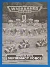 Warhammer 40k Imperial Fists Supremacy Force Booklet - Rare Collectors Item
