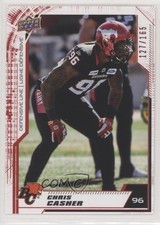 2020 Upper Deck CFL Red 127/165 Chris Casher #59 0nr3