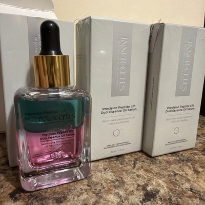 Inner cells Precision Peptide Lift Dual Essence Oil Serum. 3-1fl oz.