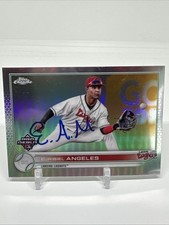 2022 Topps Pro Debut Euribiel Angeles Chrome Refractor #/99 Oakland A’s