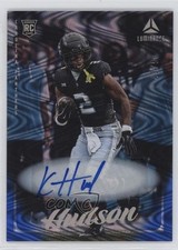 2025 Panini Luminance Rookies Blue Auto 43/50 Kobe Hudson #169 Auto u4w