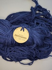 3.5 oz Paternayan Blue Navy Cut Skein Hank Tapestry Wool Needlepoint Yarn 100g