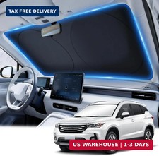 Car Sun Shade Windshield - Foldable Sun Car Window Shield 300T Coated Si