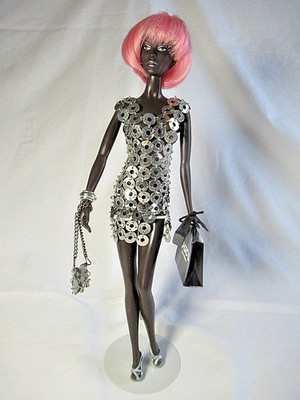 BARBIE BYRON LARS DRESSED BY PACO RABANNE - UNIQUE COPY in MINT CONDITION