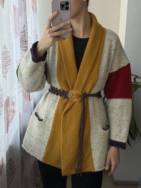 Jean Charles de Castelbajac Strickjacke Mehrfarbig 46