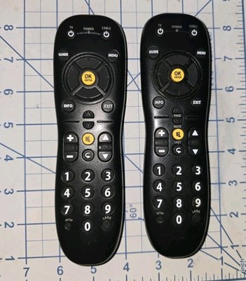 * Lot of (2) Suddenlink ~ Remote Control Black URC-20688C2